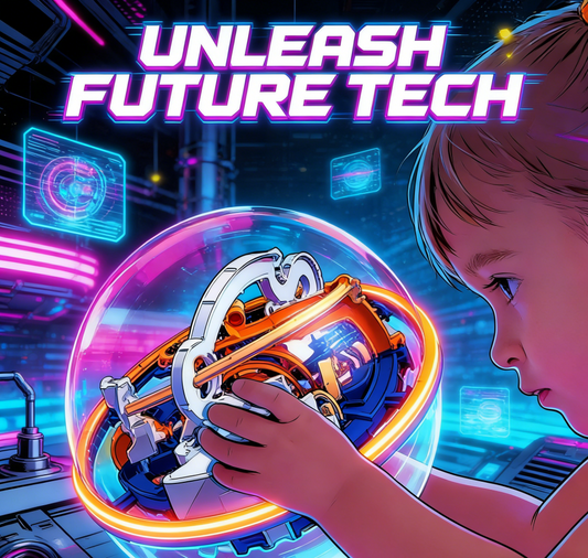 3D Maze Puzzle Ball | Montessori Obstacle Challenge Balance Training Clearance Game for Kids