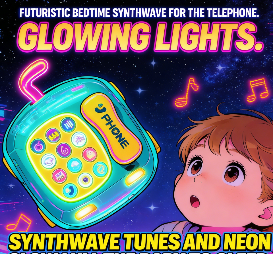 baby Storyteller Electric Toy Educational Early Learning Simulation Telephone Car with Light and Music