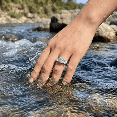 🔥Secret VIP Sale! 🔓 80% OFF The Flawless 4-Carat Trinity Ring - Outshines Diamonds, Zero Guilt
