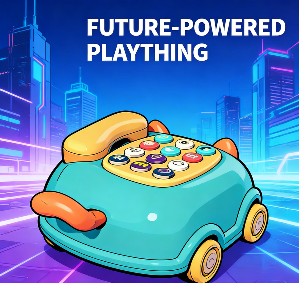 baby Storyteller Electric Toy Educational Early Learning Simulation Telephone Car with Light and Music